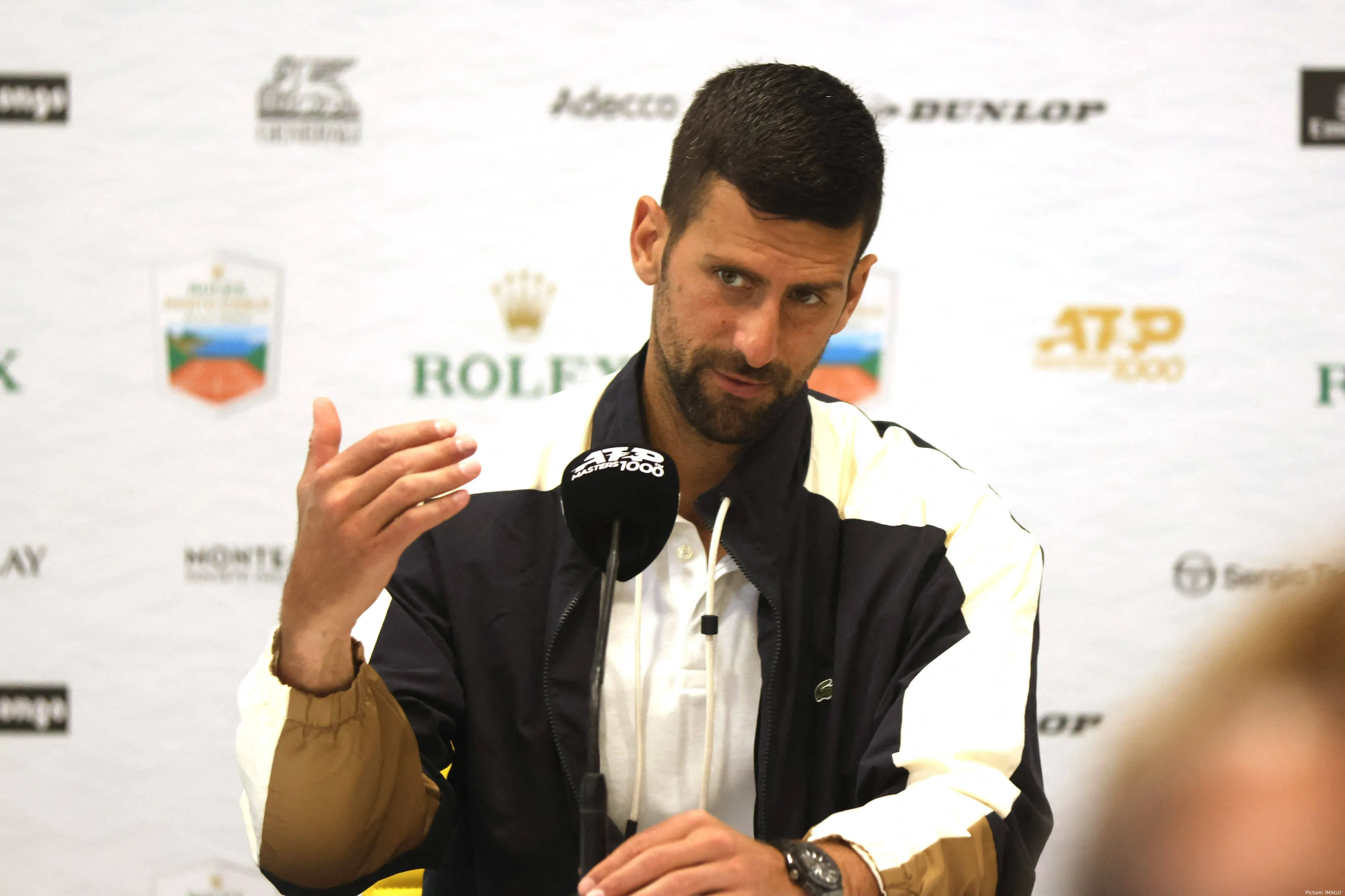 Novak Djokovic, after his great debut at the MonteCarlo Masters "I